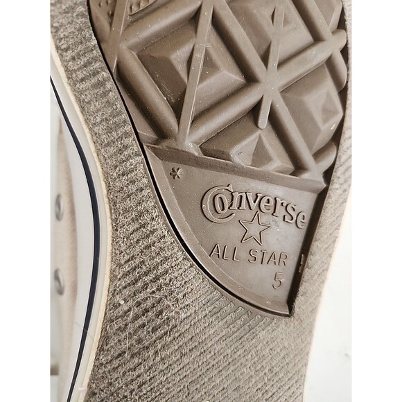 Converse Chuck Taylor All Star White Low Top Sneaker in Women's Size 7 Mens Sz 5 - Picture 3 of 16